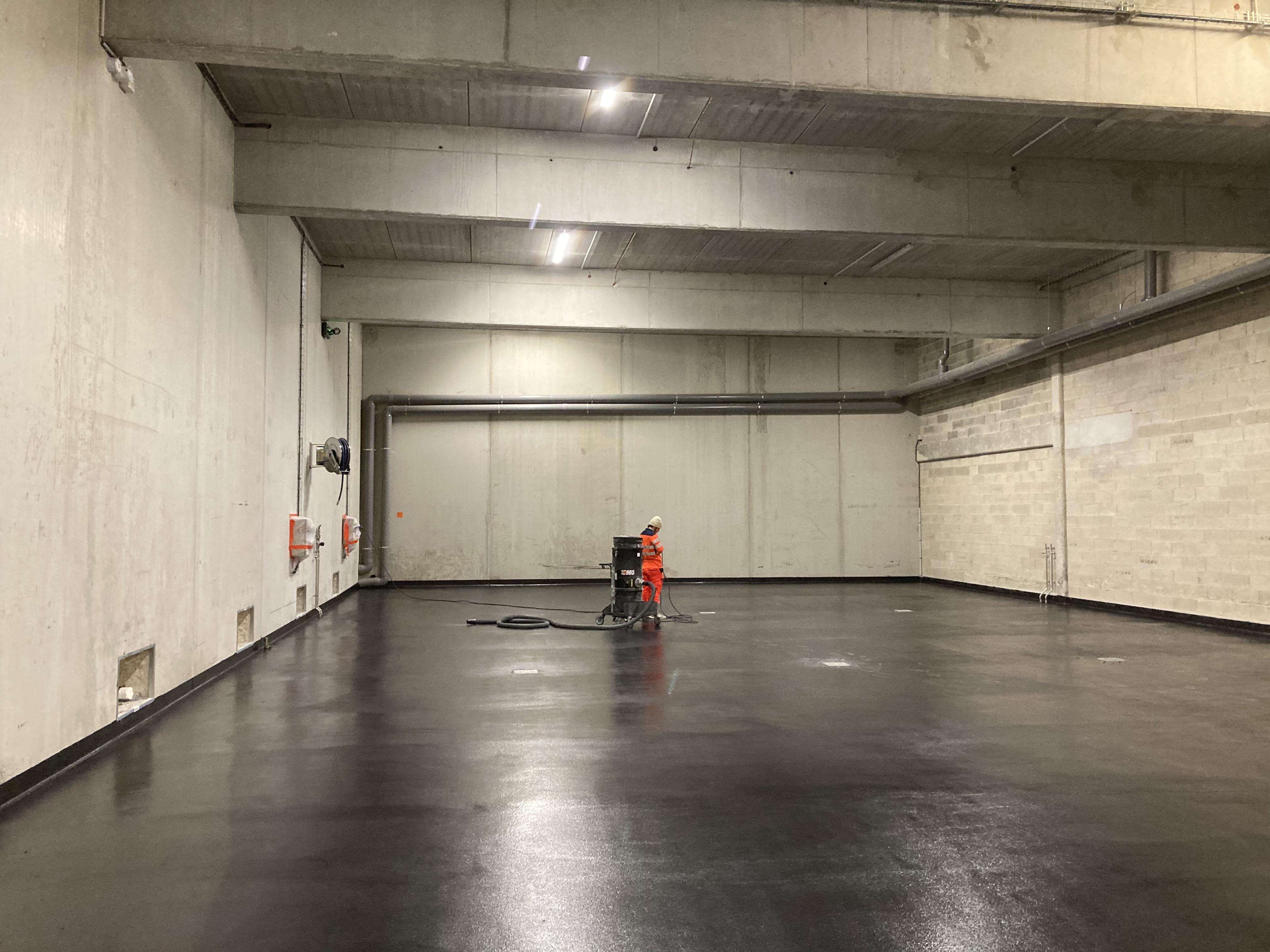Travaux pour une future cuverie